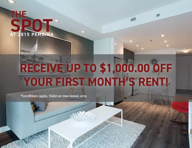 The Spot At 2815 Pembina Apartment for rent in Winnipeg, MB