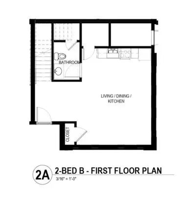 Forest Ave Rowhomes Apartment for rent in Des Moines, IA