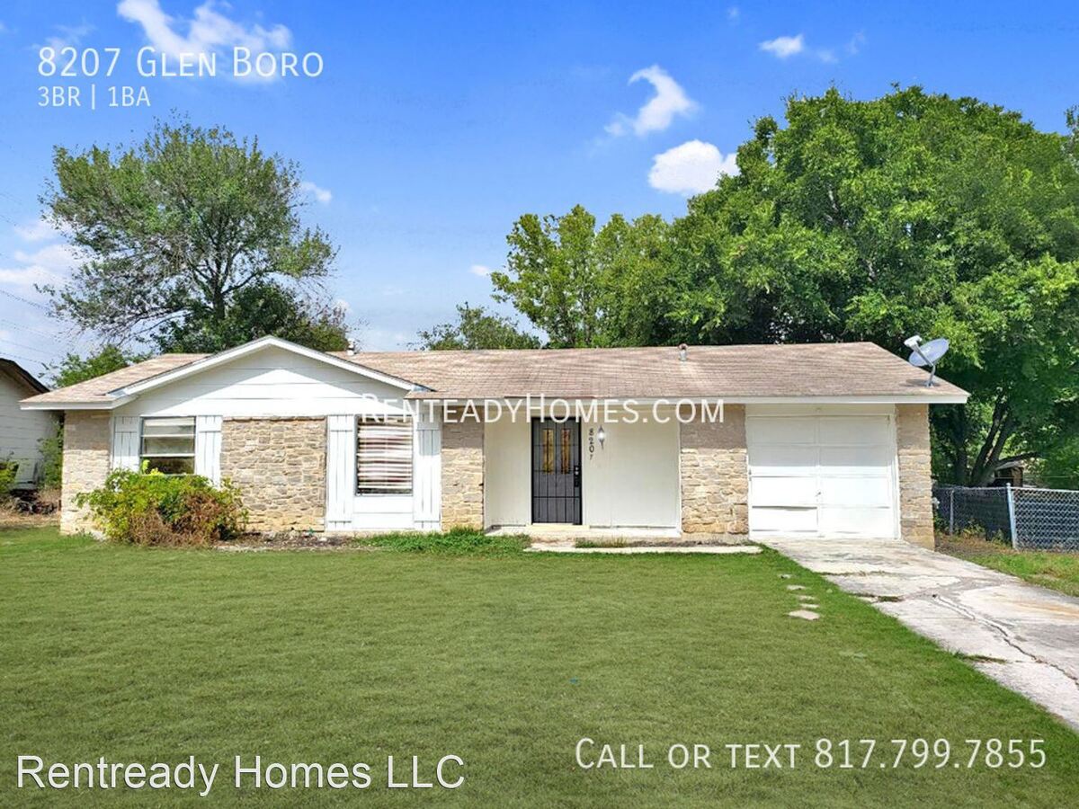 8207 Glen Boro San Antonio, TX House for Rent Rentable
