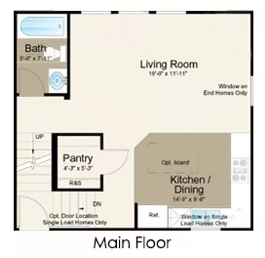 2 Bedroom 2 Bathroom Town House - Interior Unit House for rent in Grimes, IA