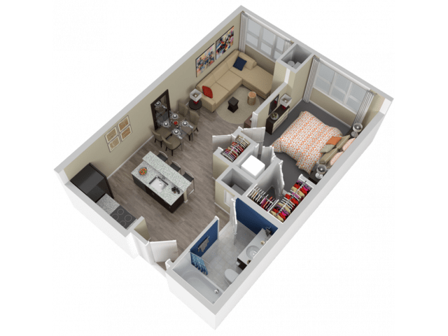 1 Bedroom 1 Bathroom Apartment for rent at College and Crown in New Haven, CT