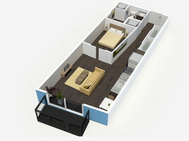 1 Bedroom 1 Bathroom Apartment for rent at Denizen in Denver, CO