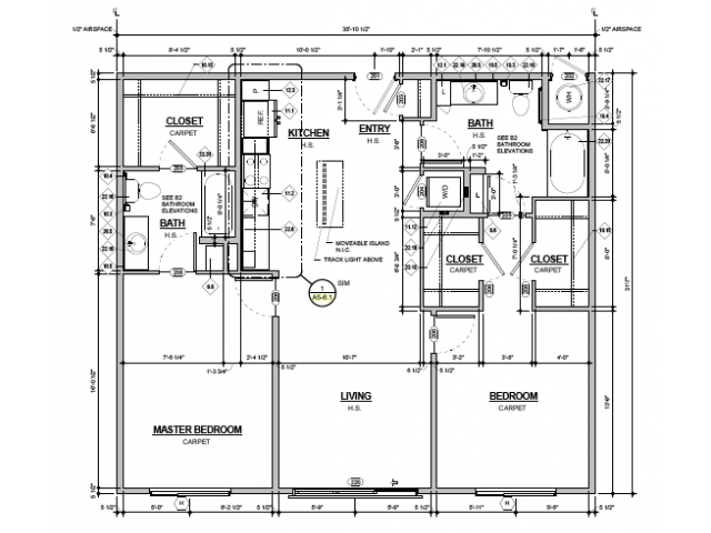 2 Bedrooms 2 Bathrooms Apartment for rent at Denizen in Denver, CO