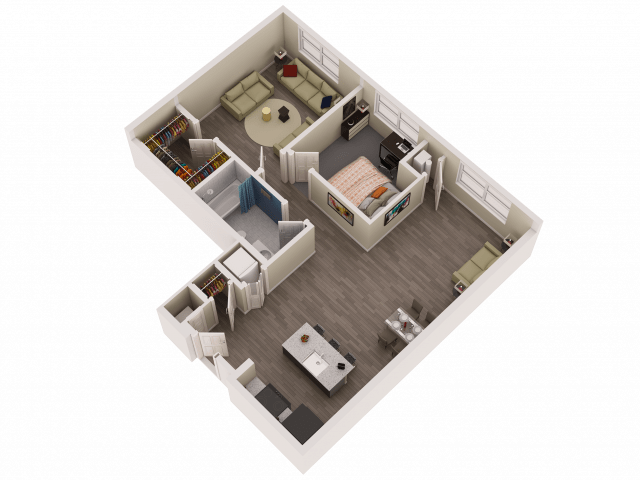 1 Bedroom 1 Bathroom Apartment for rent at College and Crown in New Haven, CT