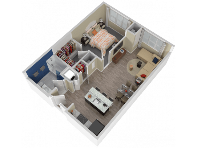 1 Bedroom 1 Bathroom Apartment for rent at College and Crown in New Haven, CT