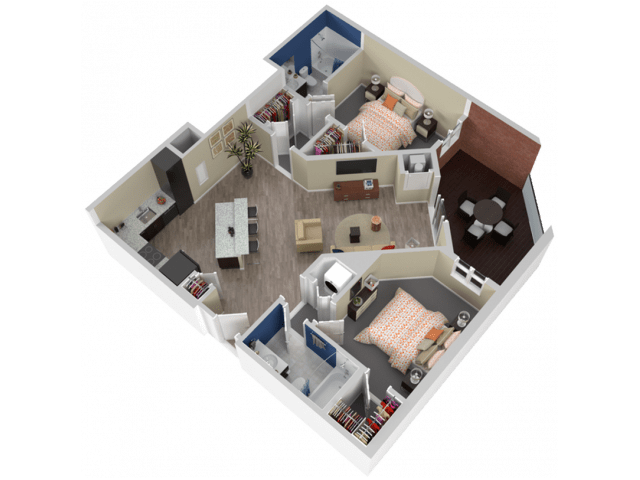 2 Bedrooms 2 Bathrooms Apartment for rent at College and Crown in New Haven, CT