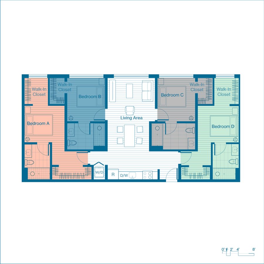 1 Bedroom 1 Bathroom Apartment for rent at X Denver (Phase I) in Denver, CO