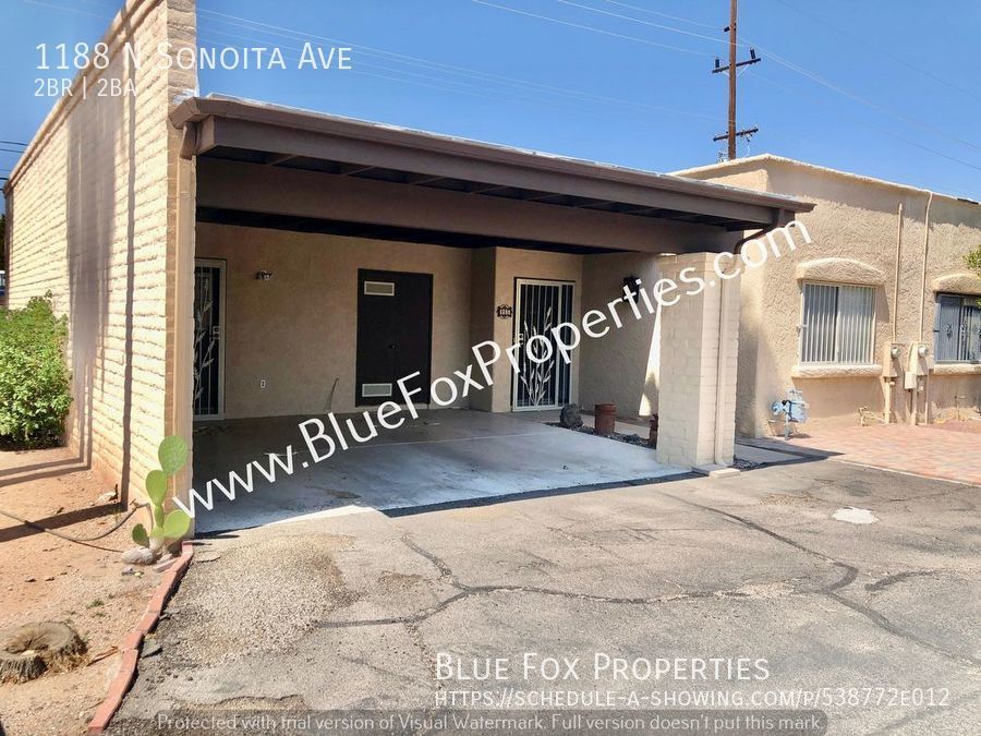 1188 N Sonoita Ave Tucson, AZ House for Rent Rentable