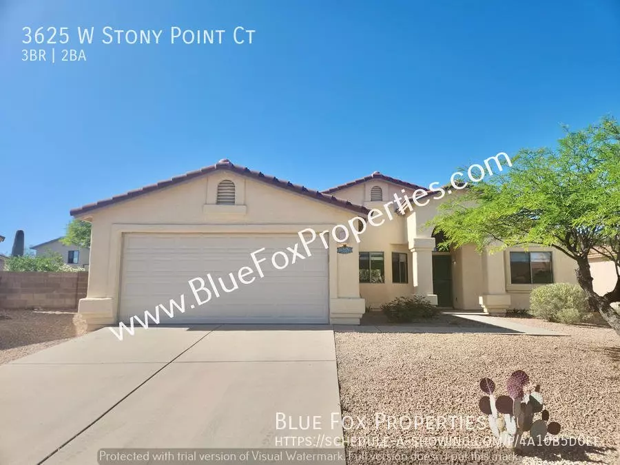 3625 W Stony Point Ct House for rent in Tucson, AZ
