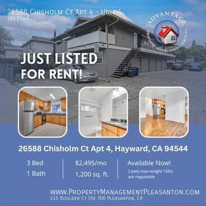 26588 Chisholm Ct Apartment for rent in Hayward, CA 26588 Chisholm Ct Apartment for rent in Hayward, CA