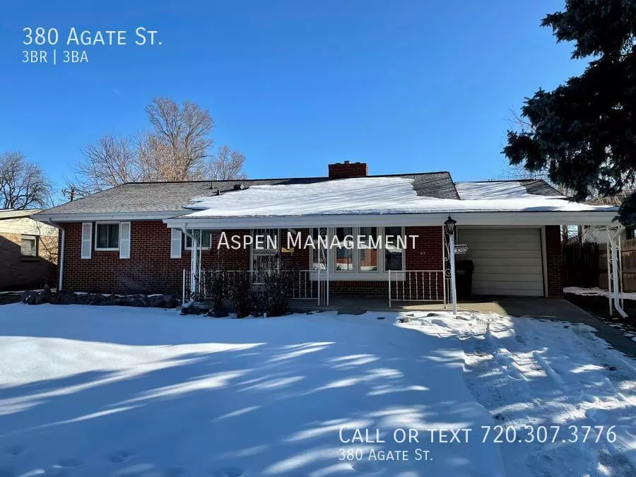 380 Agate St House for rent in Broomfield, CO