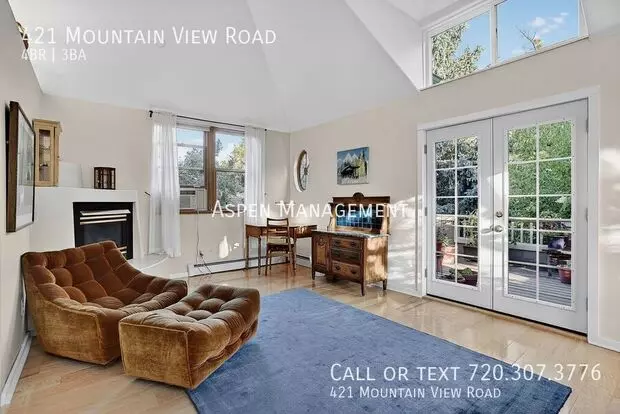 421 Mountain View Rd Apartment for rent in Boulder, CO