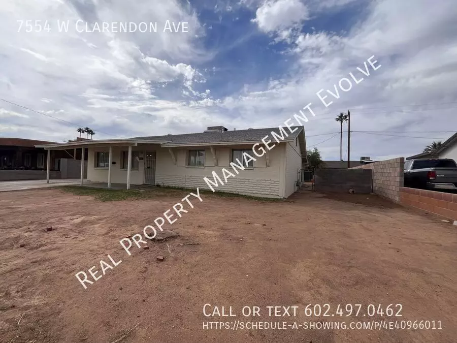 7554 W Clarendon Ave House for rent in Phoenix, AZ