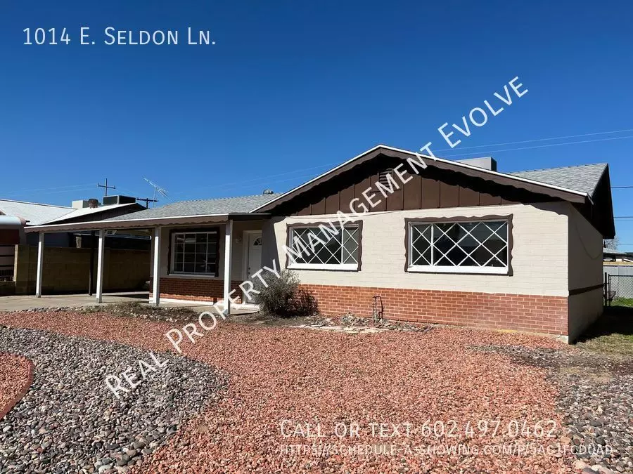 1014 E Seldon Ln House for rent in Phoenix, AZ