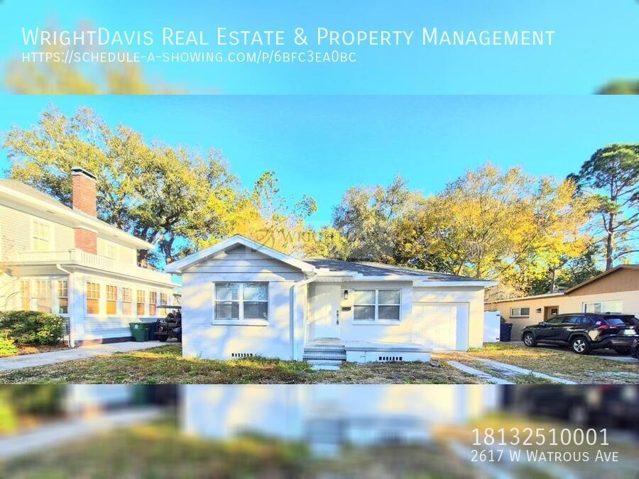 2617 W Watrous Ave Tampa, FL House for Rent | Rentable