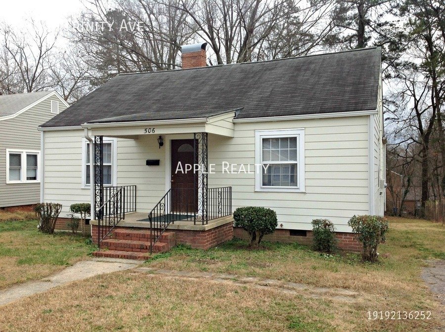 506 E Trinity Ave Durham, NC House for Rent Rentable