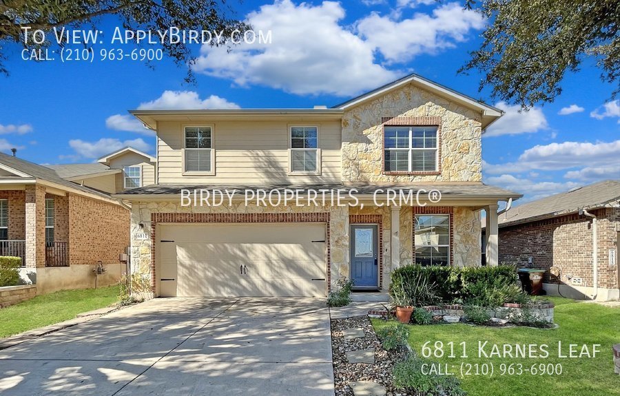 6811 Karnes Leaf San Antonio, TX House for Rent Rentable