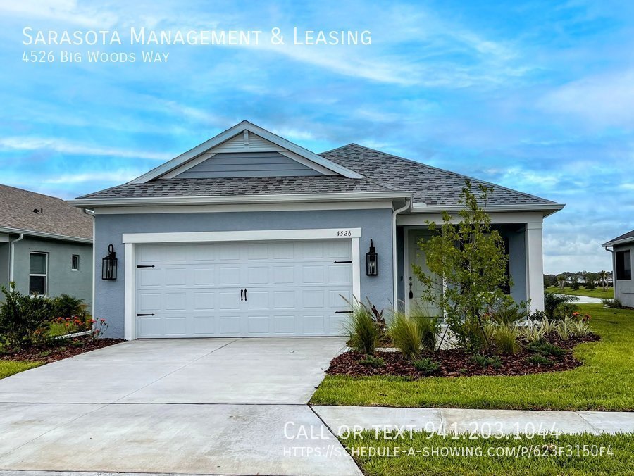 4526 Big Woods Way Parrish, FL House for Rent Rentable