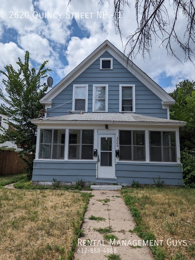 2620 Quincy St Minneapolis, MN House for Rent Rentable