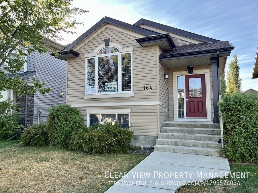 164 Coalbanks Blvd Lethbridge, AB House for Rent Rentable