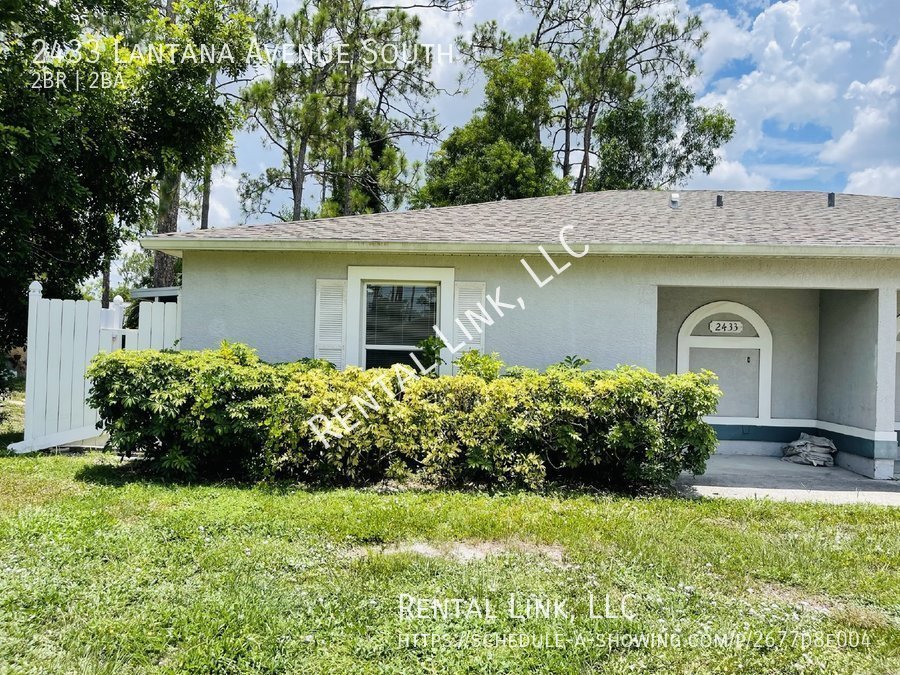 2433 Lantana Ave Lehigh Acres, FL Apartment for Rent