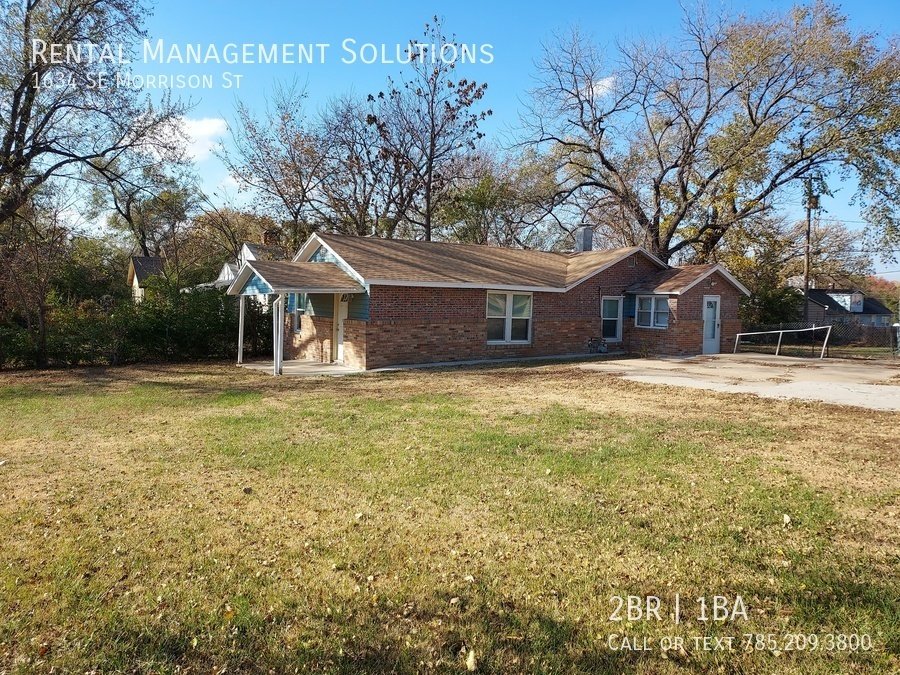 1634 SE Morrison St Topeka, KS House for Rent Rentable