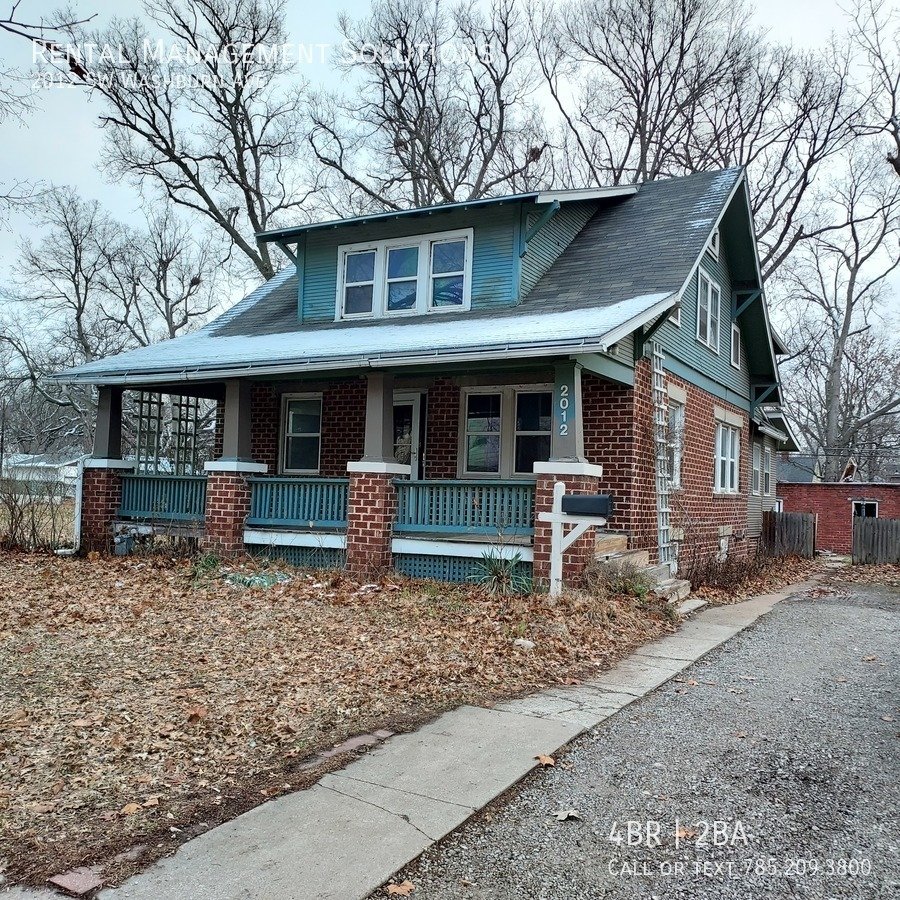 2012 SW Washburn Ave Topeka, KS House for Rent Rentable