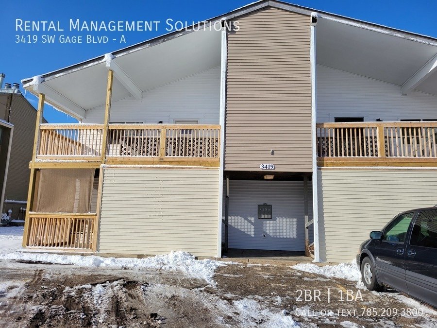 3419 SW Gage Blvd Topeka, KS Apartment for Rent Rentable