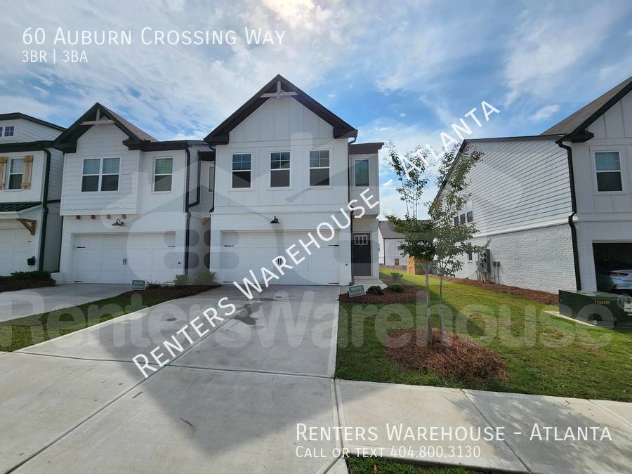 60 Auburn Crossing Way Auburn, GA House for Rent Rentable