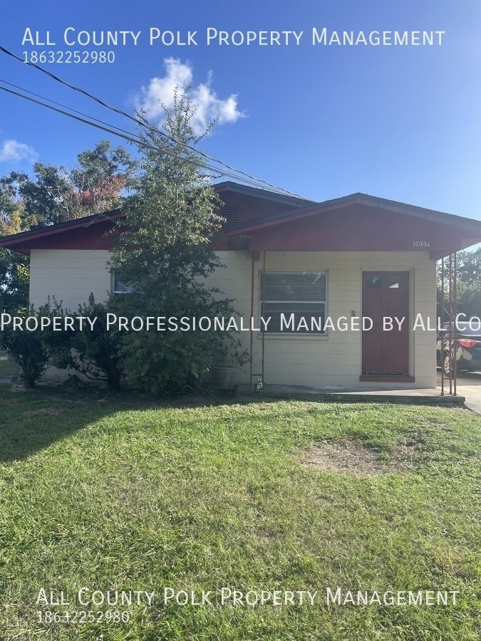 2037 Tennyson St Lakeland, FL Apartment for Rent Rentable