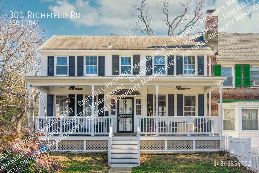 301 Richfield RD Upper Darby, PA House for Rent Rentable
