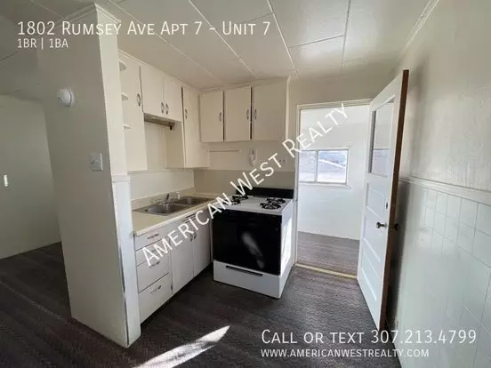 1802 Rumsey Ave Apt 7 Apartment for rent in Cody, WY
