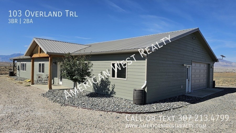 103 Overland Trl Powell, WY House for Rent Rentable