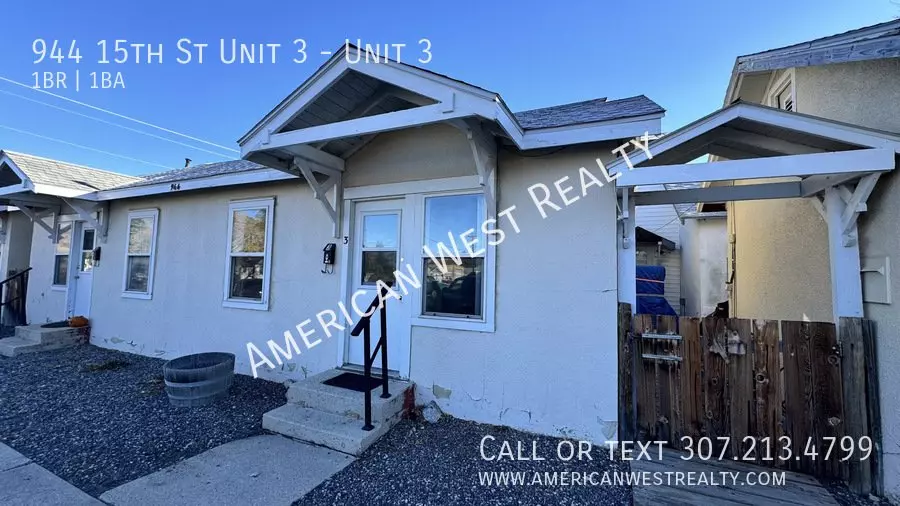 944 15th St Unit 4 Apartment for rent in Cody, WY