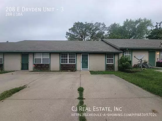 208 E Dryden Unit Apartment for rent in Odessa, MO