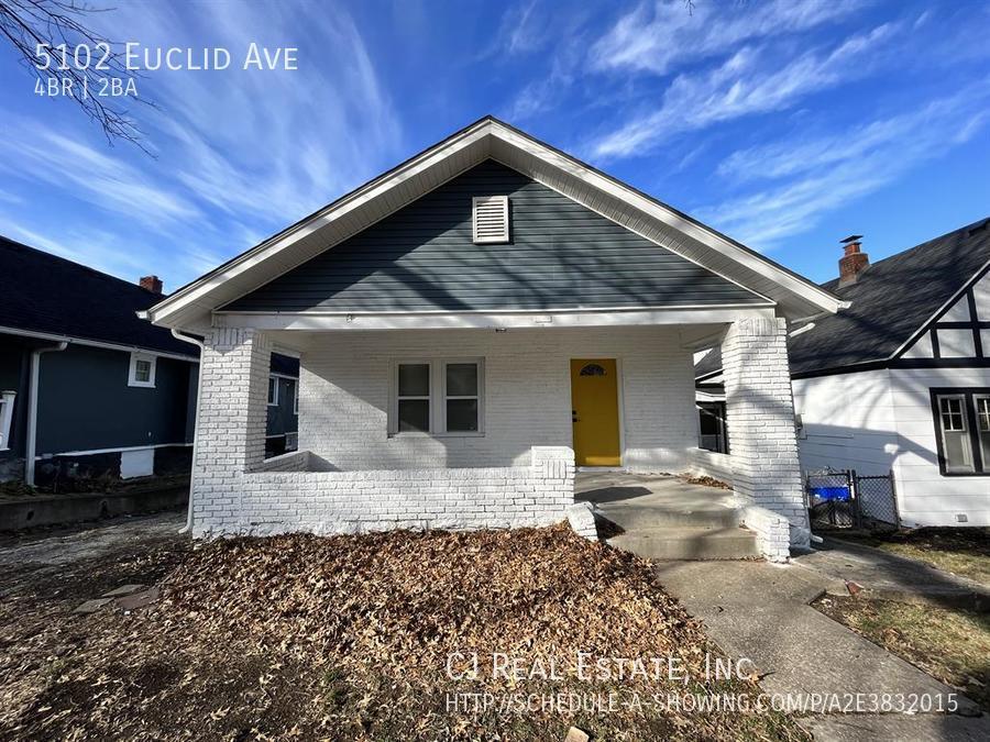 5102 Euclid Ave Kansas City, MO House for Rent Rentable