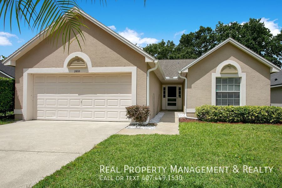 3995 Waterview Loop Winter Park, FL House for Rent Rentable