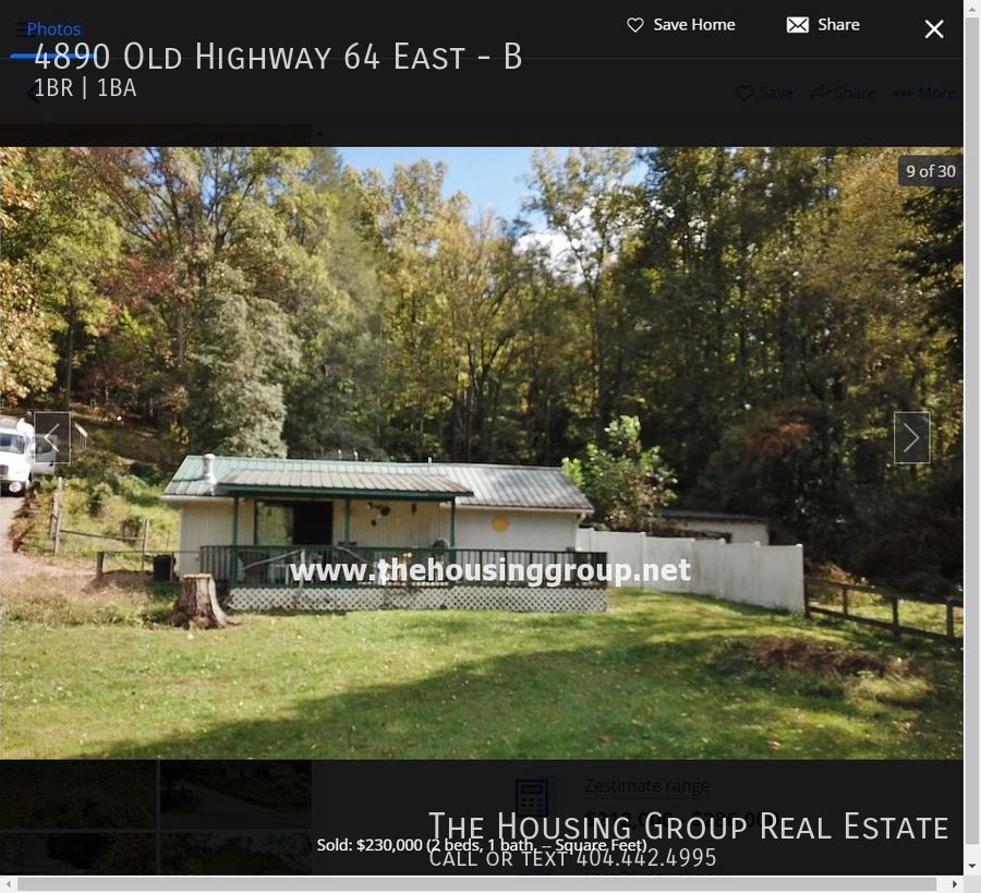 4890 Old Highway 64 East Hayesville, NC House for Rent