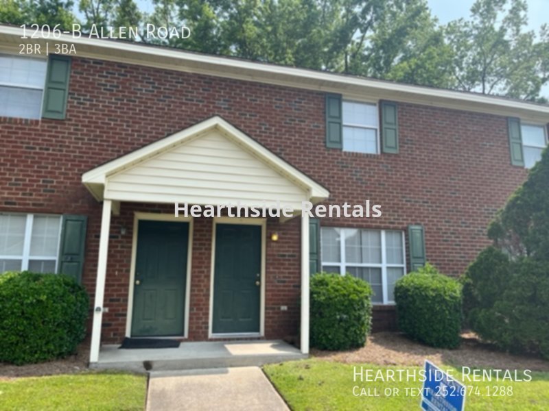 1206 B Allen Rd Greenville, NC House for Rent Rentable