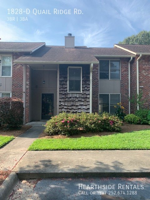 1828- D Quail Ridge Rd Greenville, NC Apartment for Rent