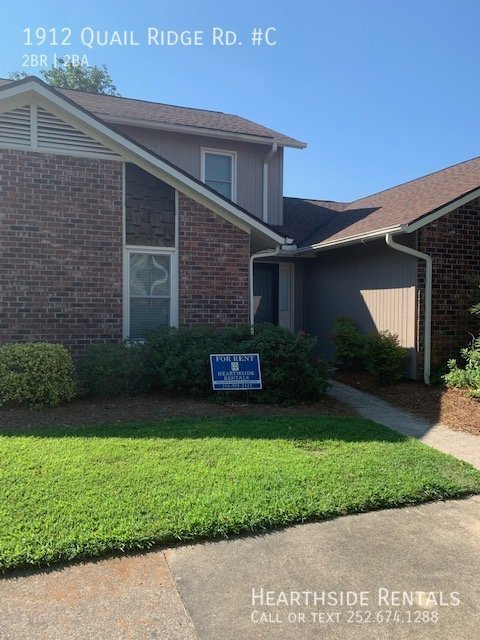 1912 Quail Ridge Rd #c Greenville, NC House for Rent