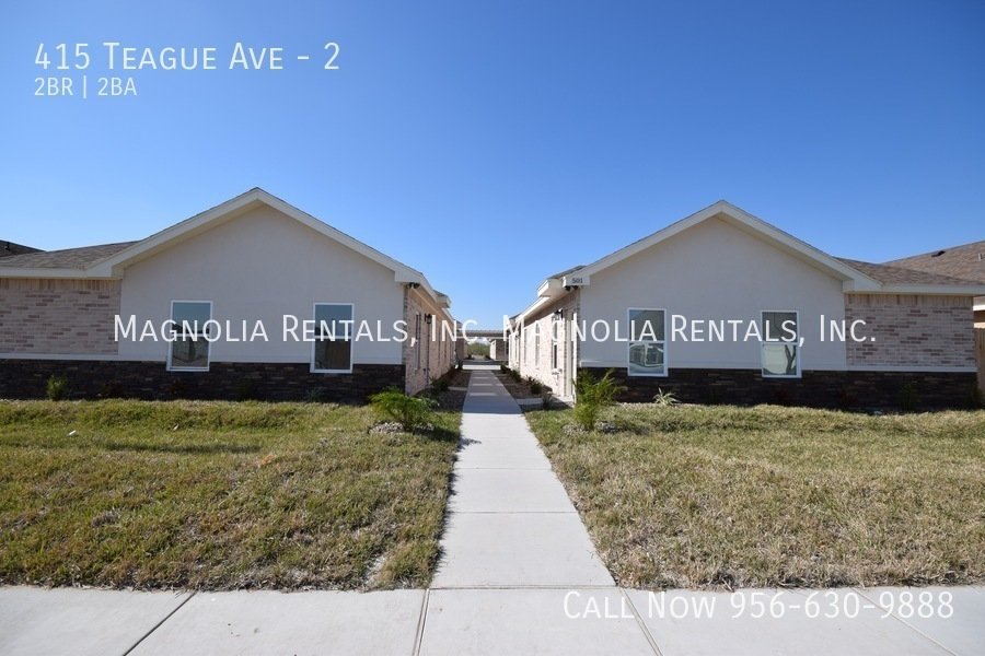 415 Teague Ave Edinburg, TX Apartment for Rent Rentable