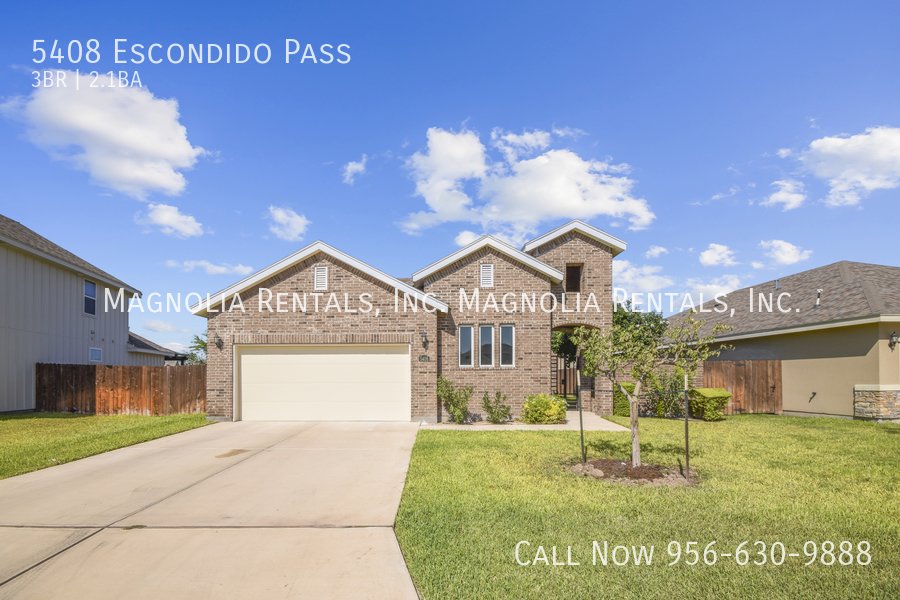 5408 Escondido Pass Mcallen, TX House for Rent Rentable