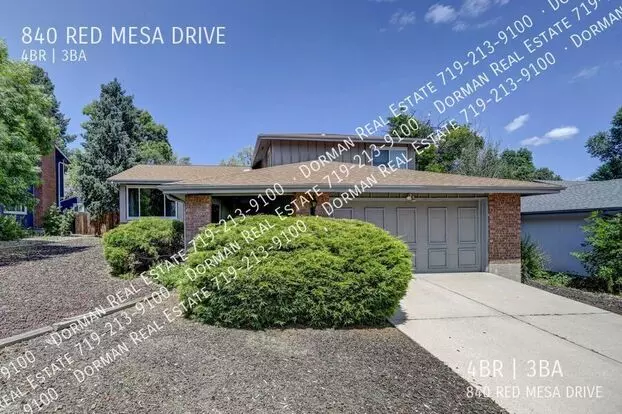 840 Red Mesa Dr Apartment for rent in Colorado Springs, CO