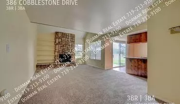 3 of 25 386 Cobblestone Dr House for rent in Colorado Springs, CO