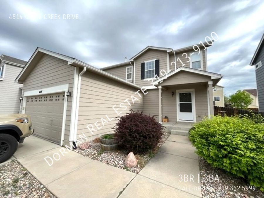 4514 Crow Creek Dr Colorado Springs, CO House for Rent