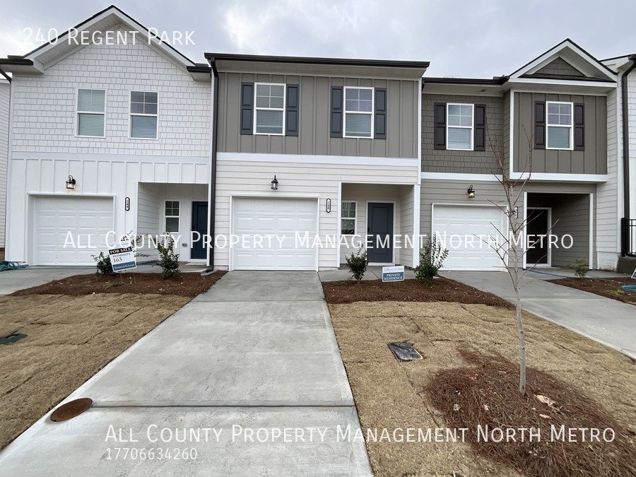 240 Regent Park Hoschton, GA House for Rent Rentable