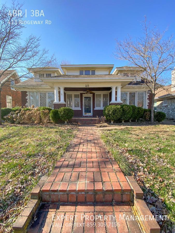 413 Ridgeway Rd Lexington, KY House for Rent Rentable