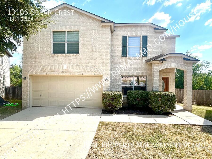 13106 Solar Crst San Antonio, TX House for Rent | Rentable