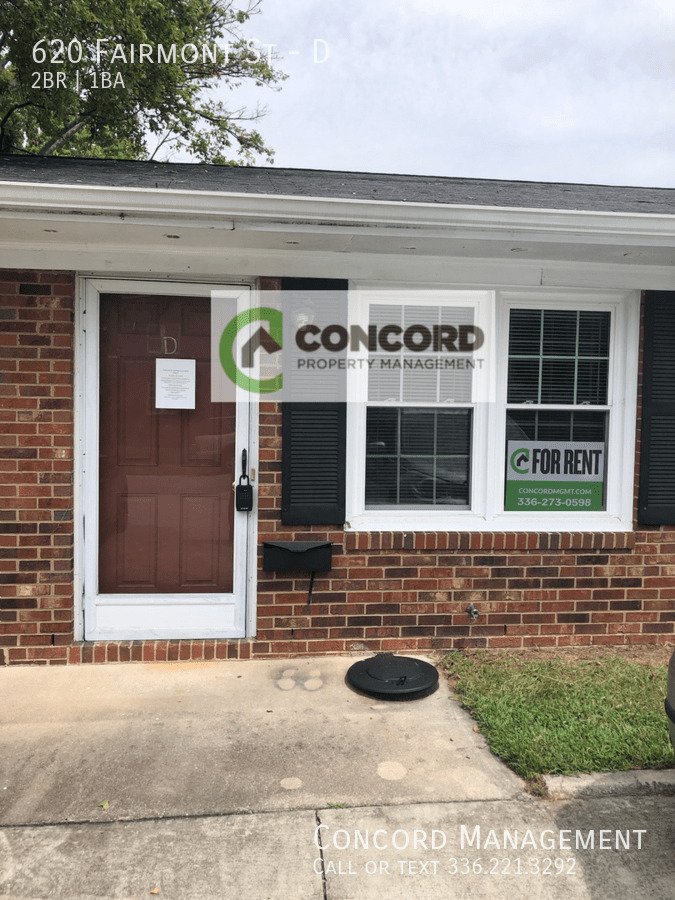 620 Fairmont St Greenboro, NC Apartment for Rent Rentable